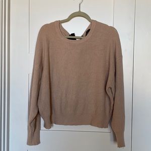 Zara Knit taupe Sweater
